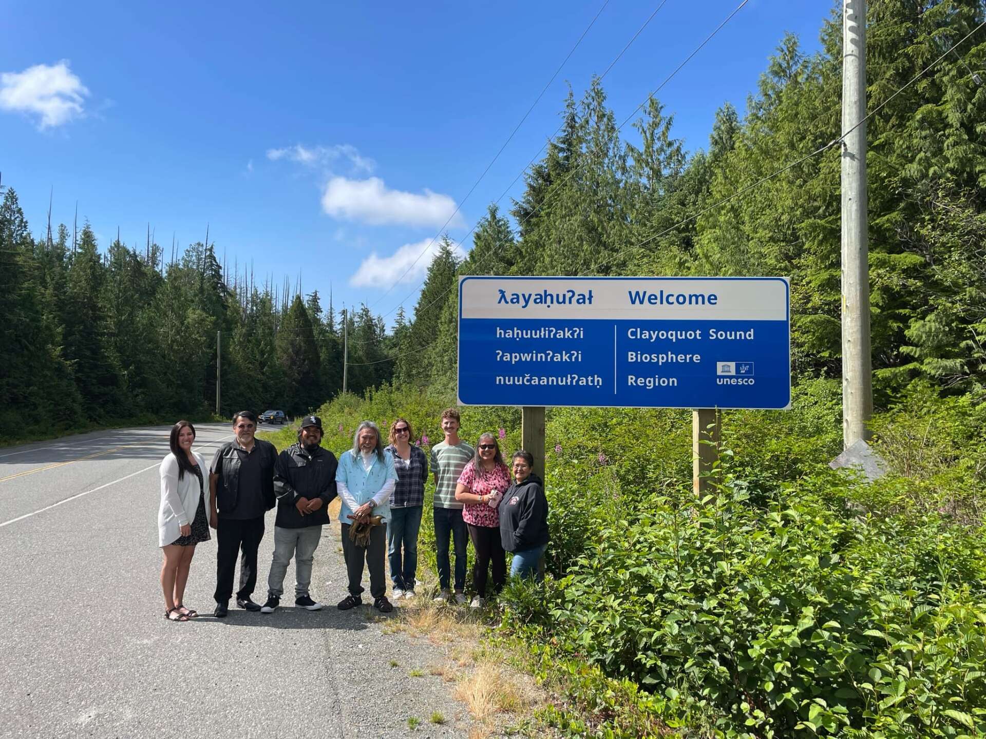 New Signage on Highway 4 Clayoquot Biosphere Trust