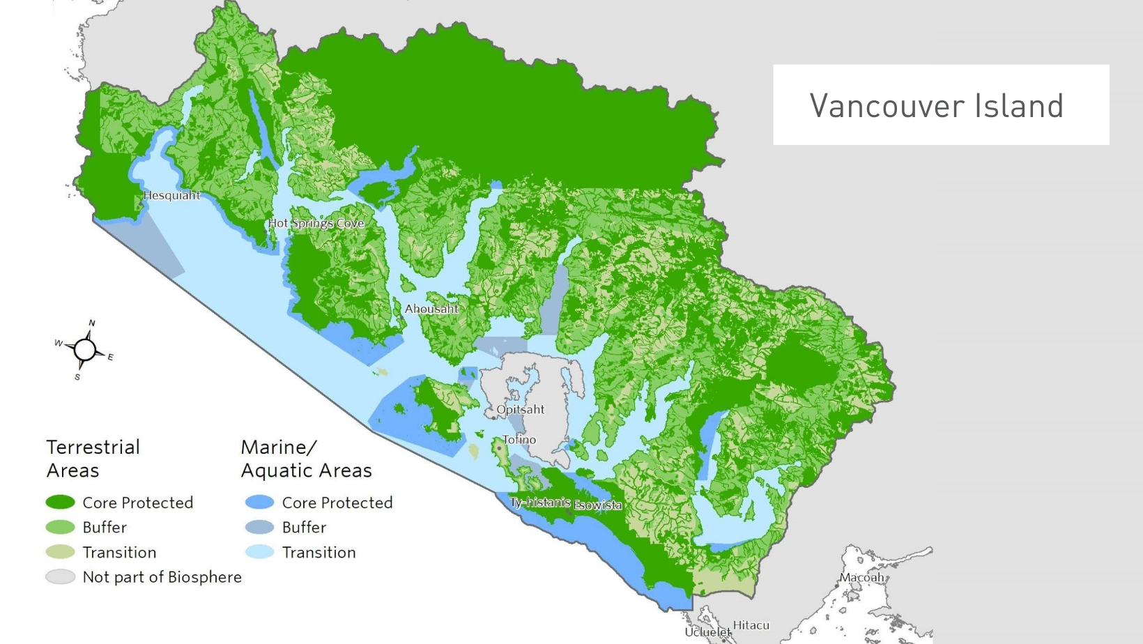 Clayoquot Sound UNESCO Biosphere Region Zonation (2020) Clayoquot Biosphere Trust