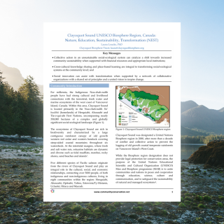 West Coast NEST Community Story Clayoquot Biosphere Trust