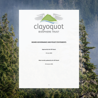Clayoquot Biosphere Trust Policy Statements